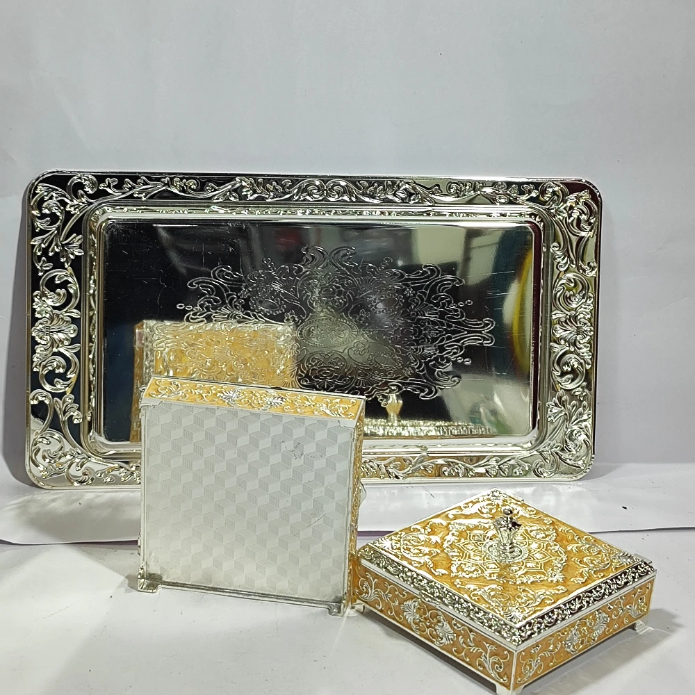 2 Dry Fruit Box With Tray-3No-Z12877