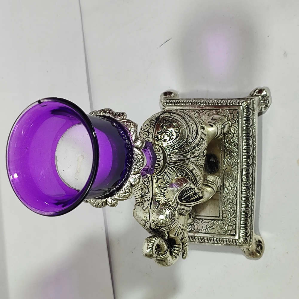 Candle Stand with Elephant-8No-Z12892