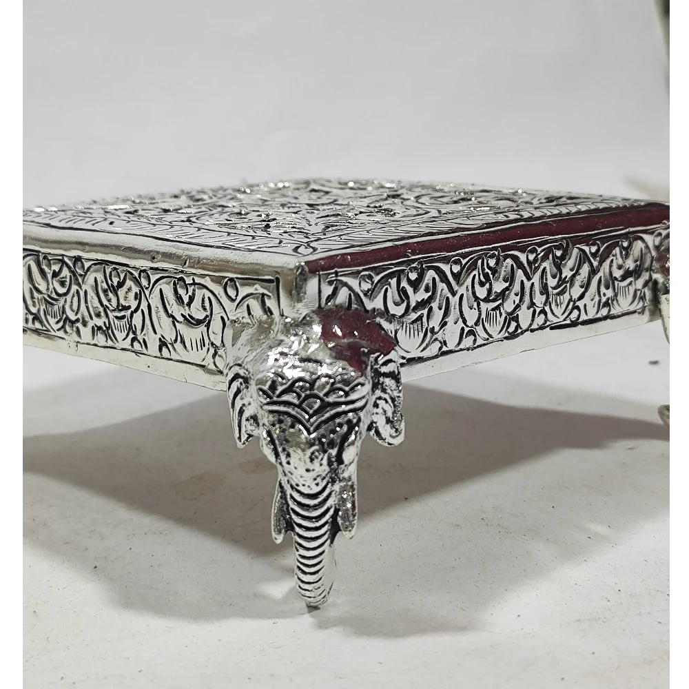 Chowki with Elephant-5.5No-Z12952
