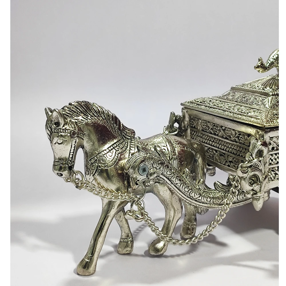 Horse Cart as Dry Fruit Container-6.25No-Z12687