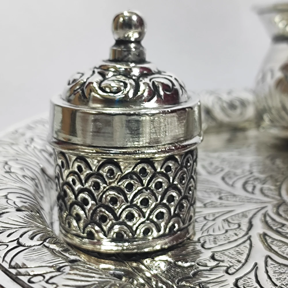 4pcs Puja Thali-12No-Z12975