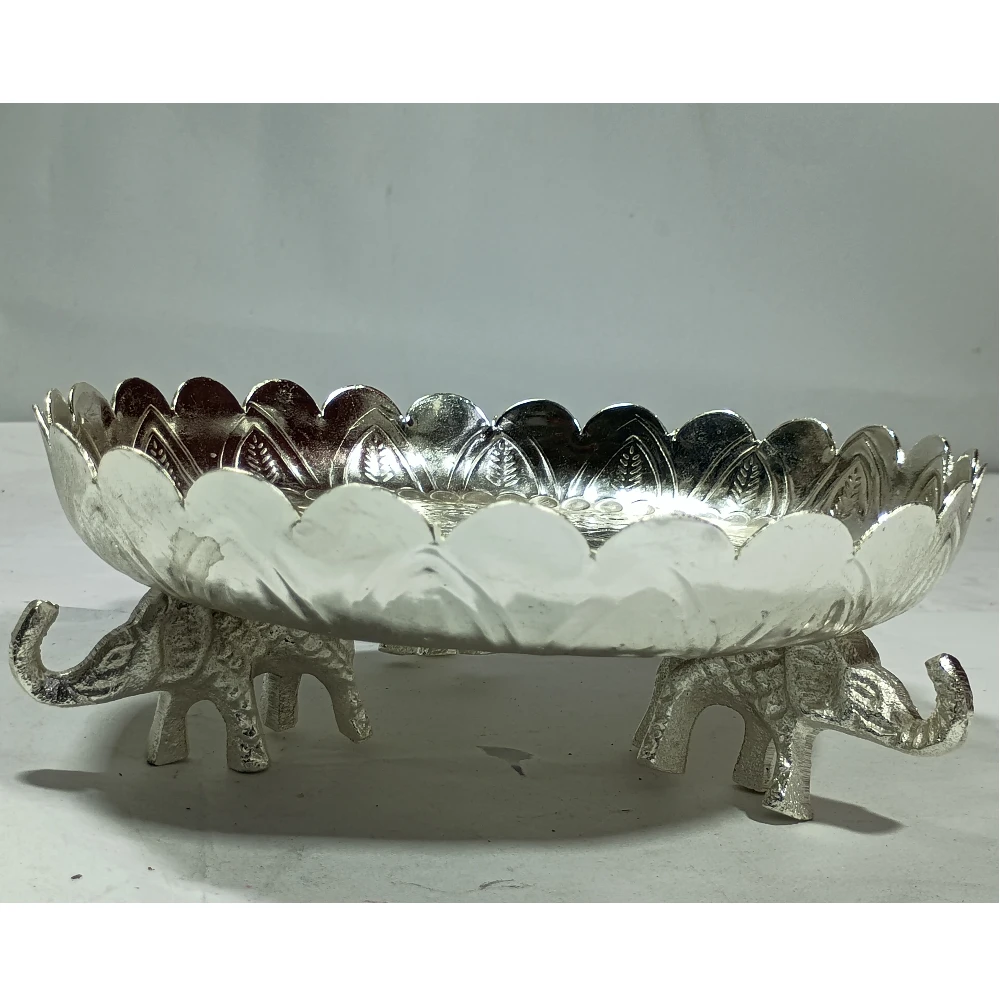 Tray With Elephant-3No-Z10937