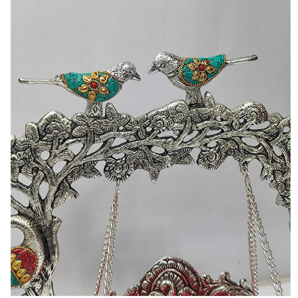 Jhula with birds-7No-Z13102