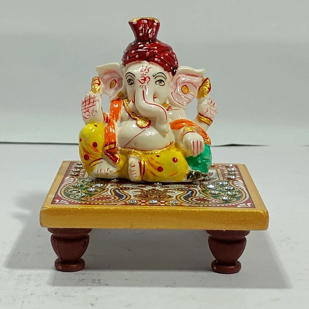 Chowki with Ganesh-3No-Z10139