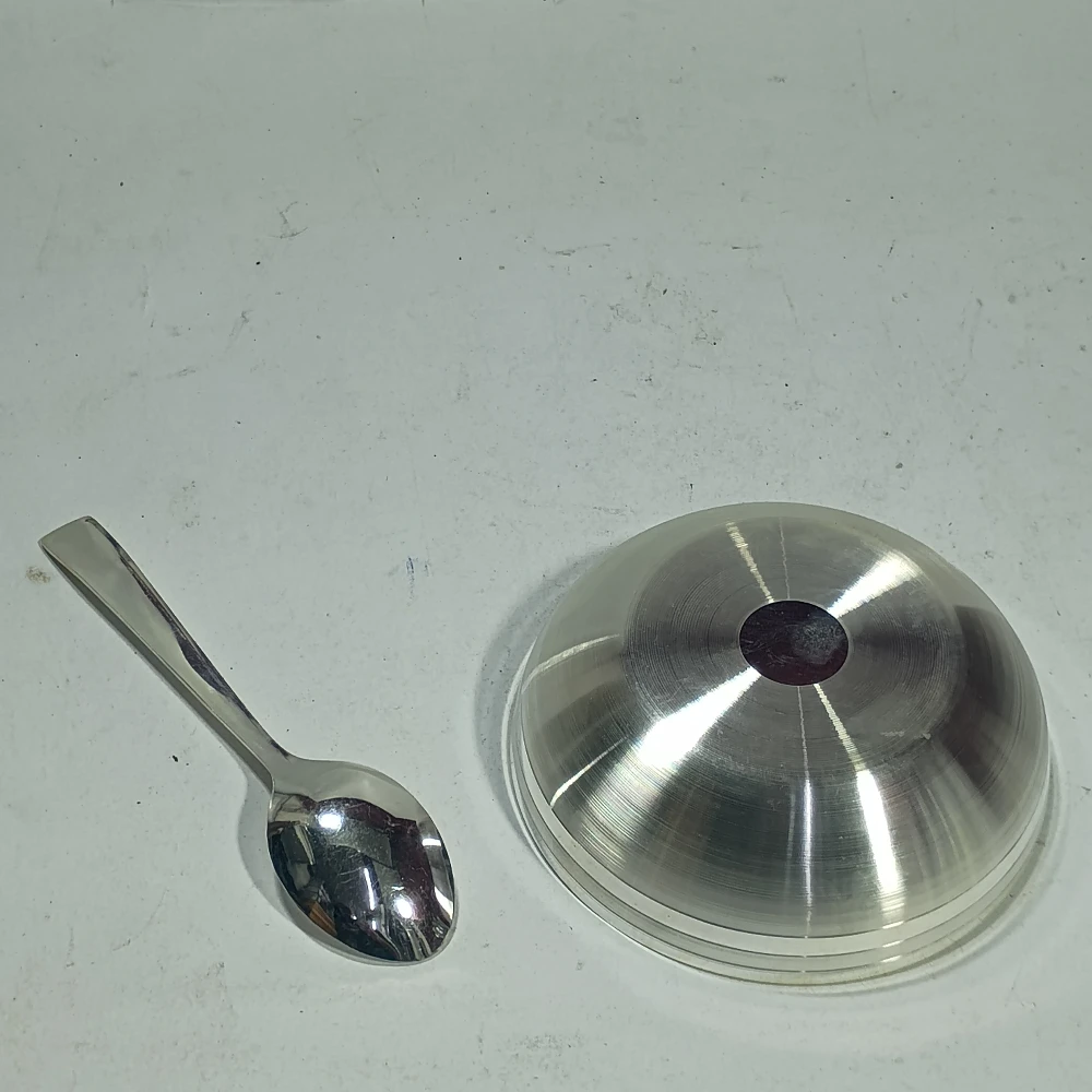 Bowl with spoon-6.5No-Z08393