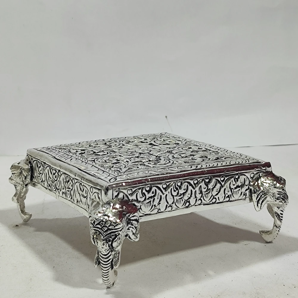 Chowki with Elephant-5.5No-Z12952