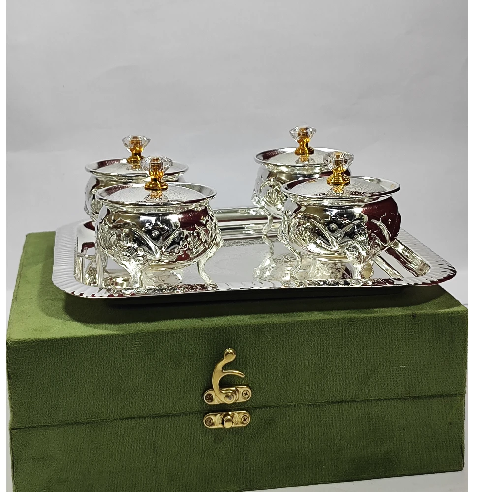 4 Dry Fruit Containers-9No-Z12898