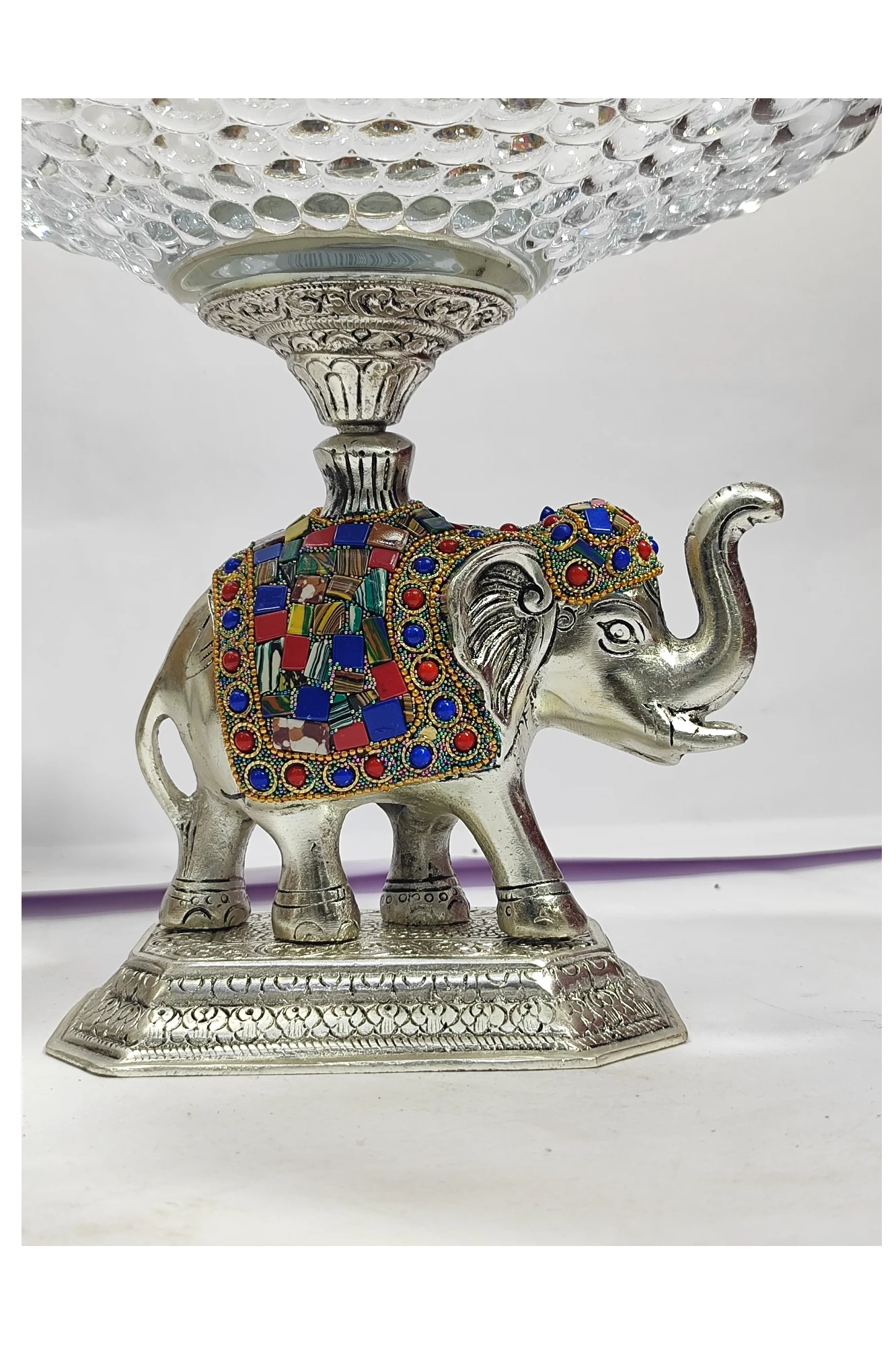 Bowl With Elephant-8.25No-Z12917