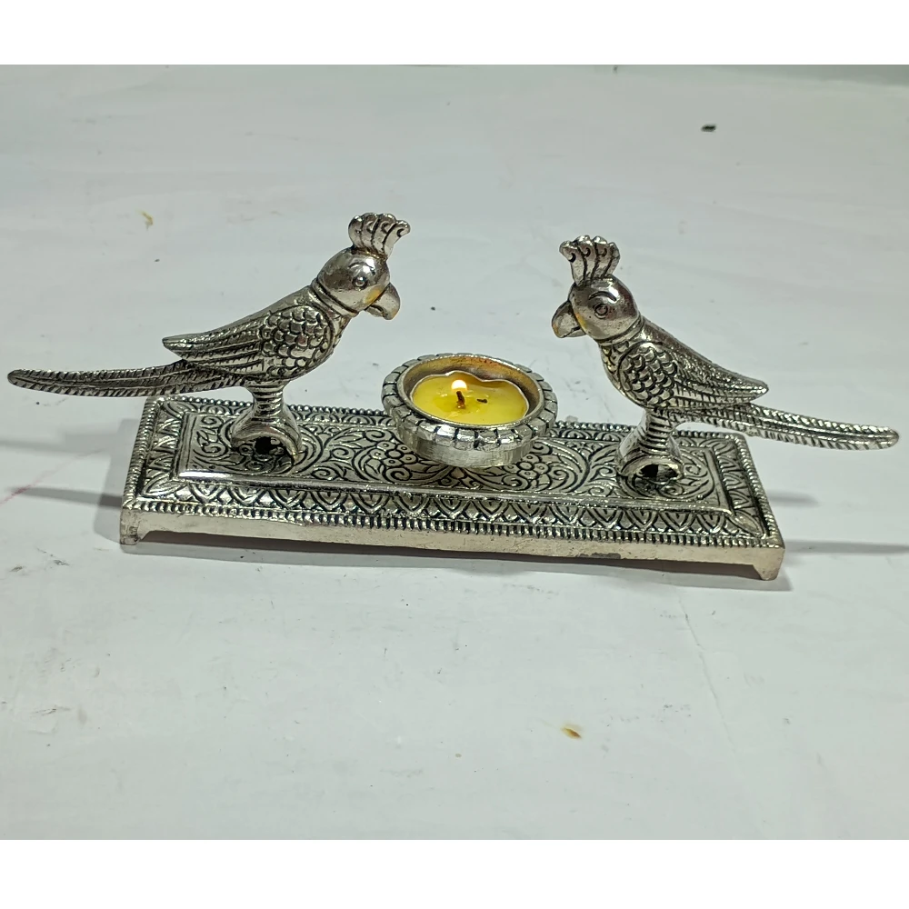 Candle Stand with Parrot-7No-Z09208