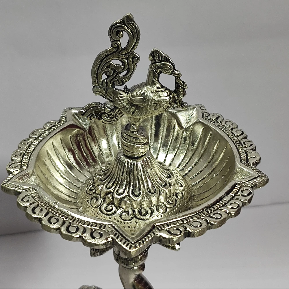 Samai With Elephant and Peacock-13.5No-Z12716