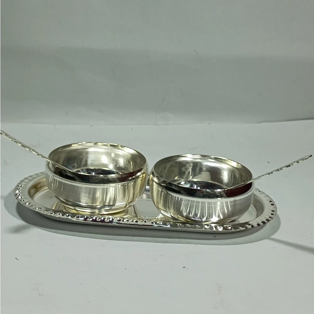 Bowl with tray-8No-Z09631