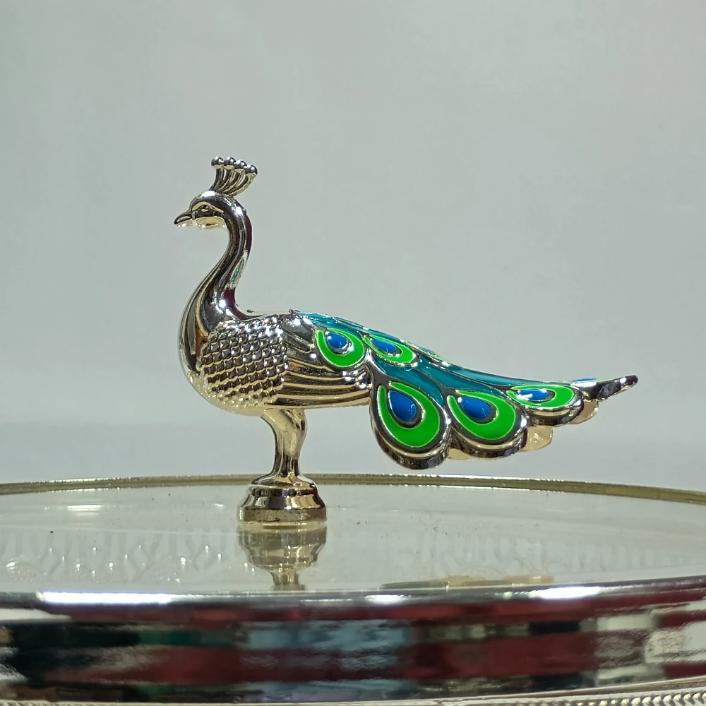 Box with Peacock-8No-Z12350