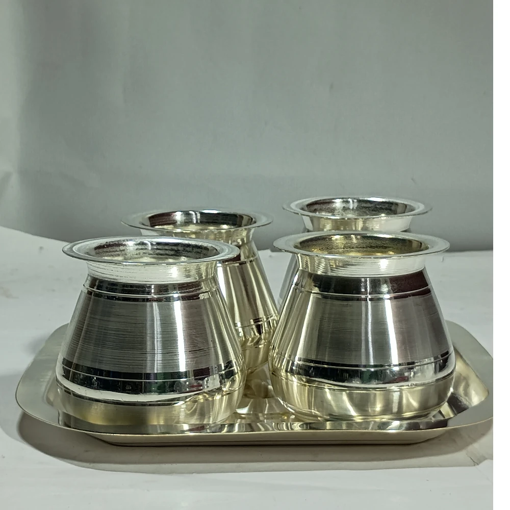 Four Lota with Tray-8No-Z12407