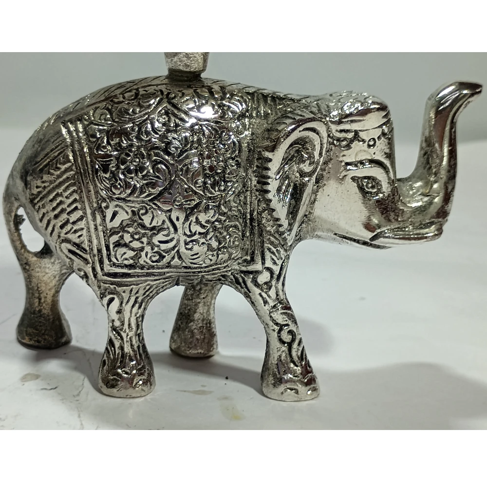 Candel Stand With Elephant-4No-Z11012