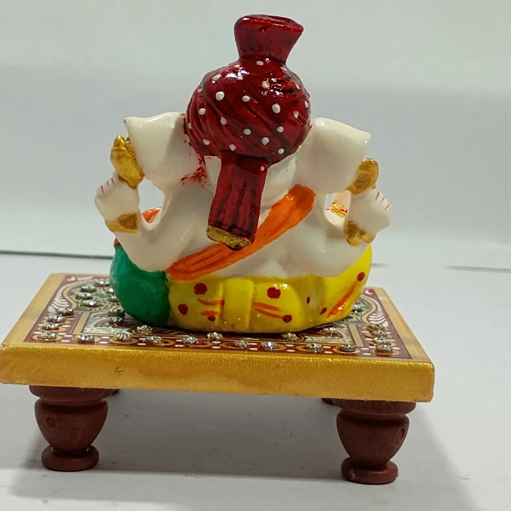 Chowki with Ganesh-3No-Z10139