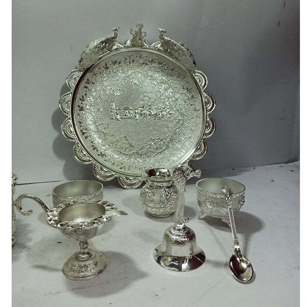 7 Pcs Puja Thali-12No-Z13161