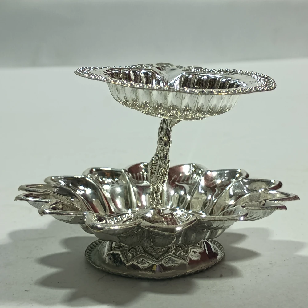 Diya with peacock-2No-Z09416