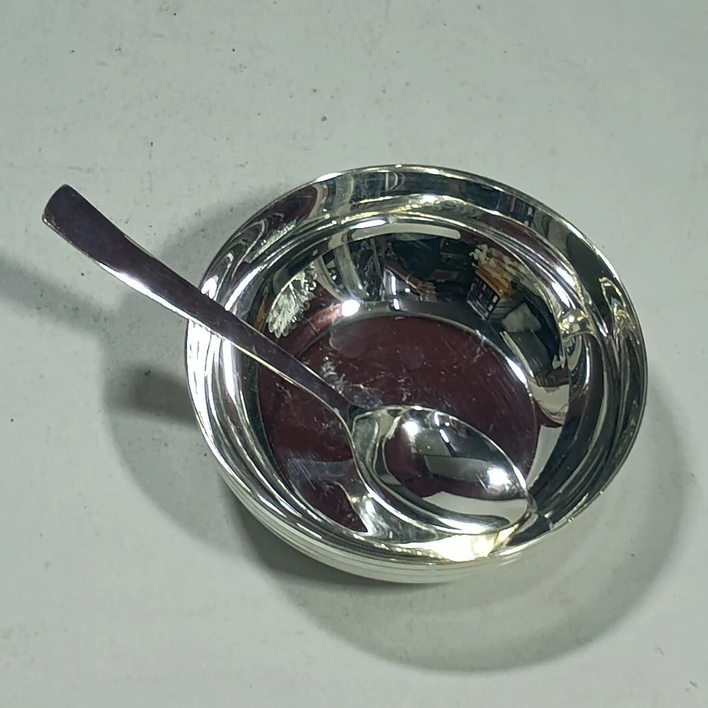 Bowl with spoon-6.5No-Z08393