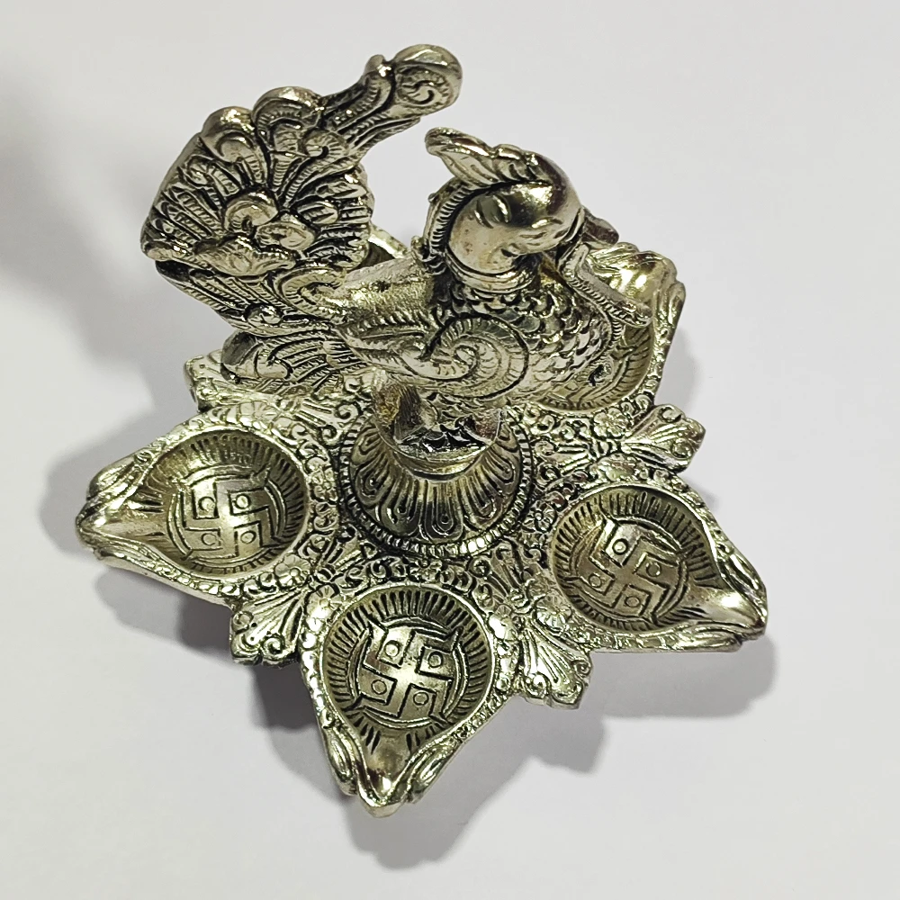 Peacock Diya-6No-Z08333