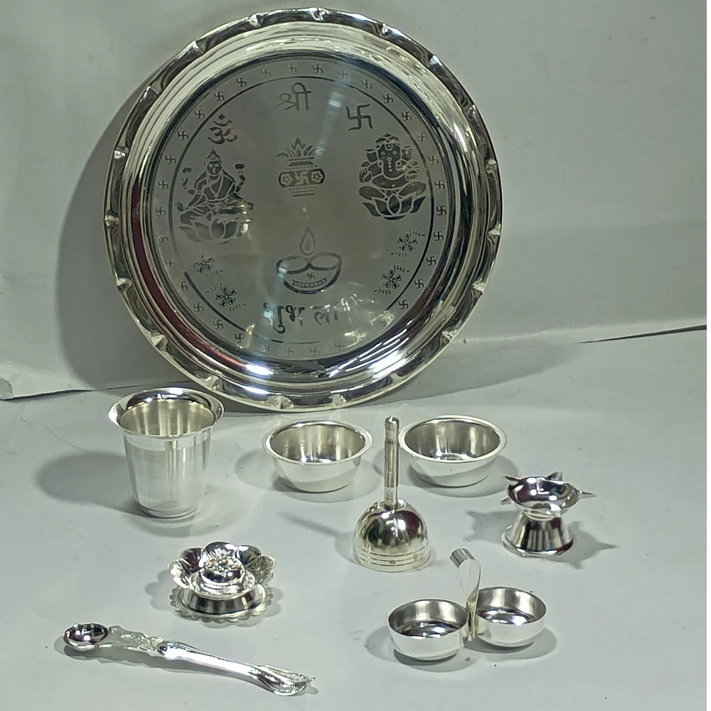 11 Pcs Puja Set-10No-Z08524