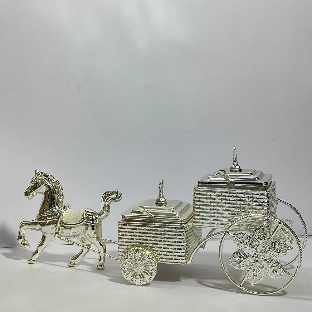 Dry Fruit Container Cum Horse Cart-7No-Z12993