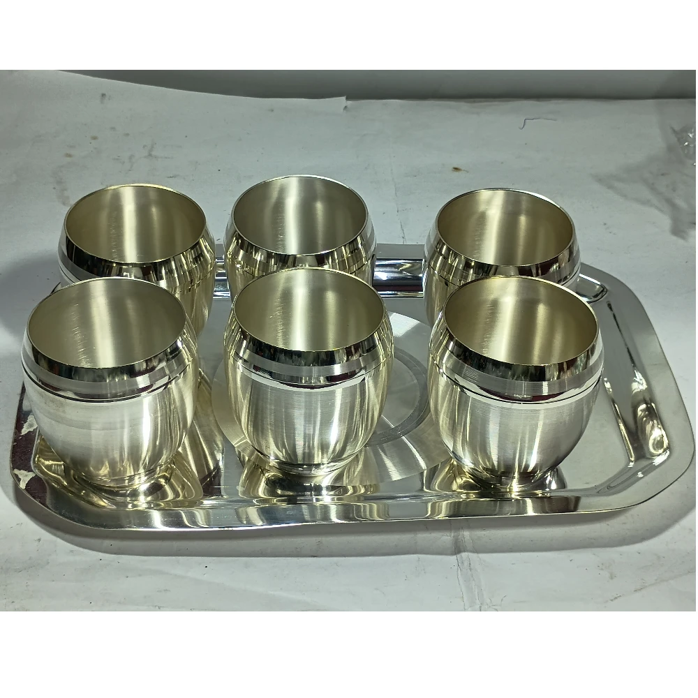 Six Glass With Bowl-12No-Z07842