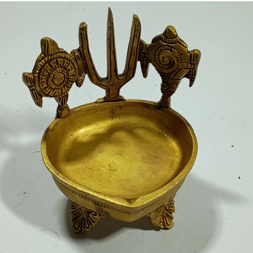Tri Shakti with Diya-5No-Z10193