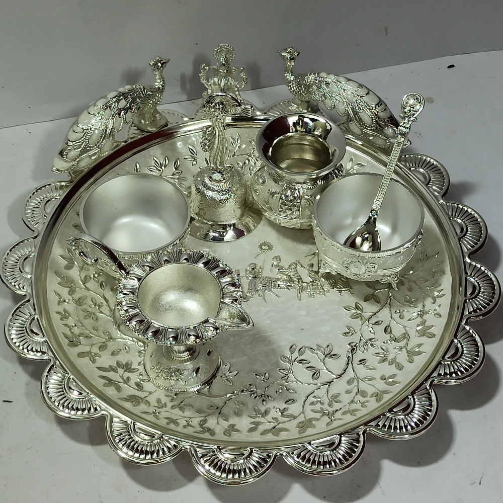 7 Pcs Puja Thali-12No-Z13161