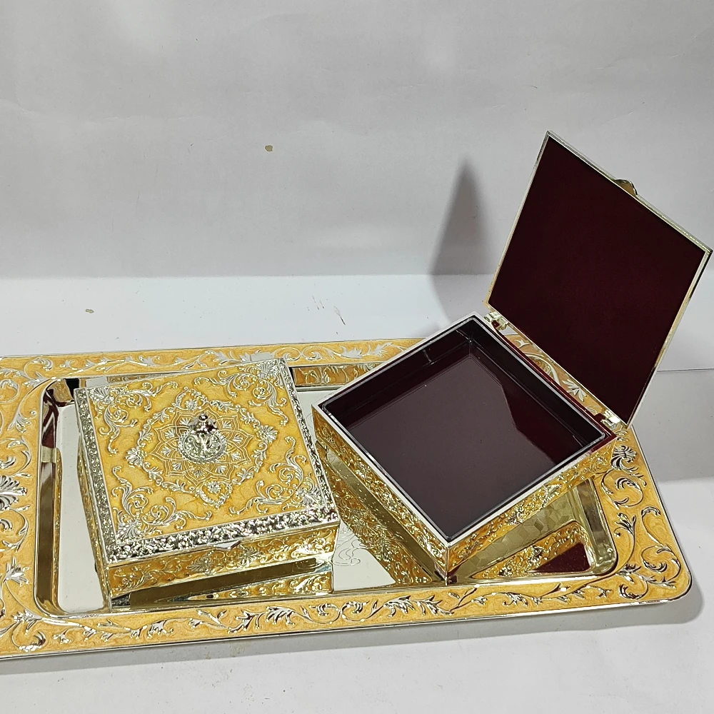 2 Dry Fruit Box With Tray-3No-Z12877