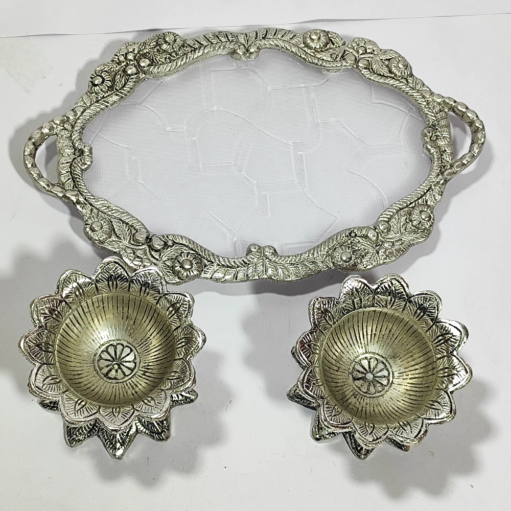 Tray with Bowl-10.5No-Z12836