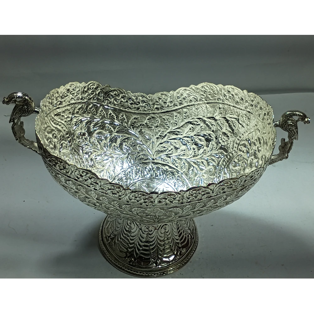 Bowl With Peacock-7.5No-Z12316