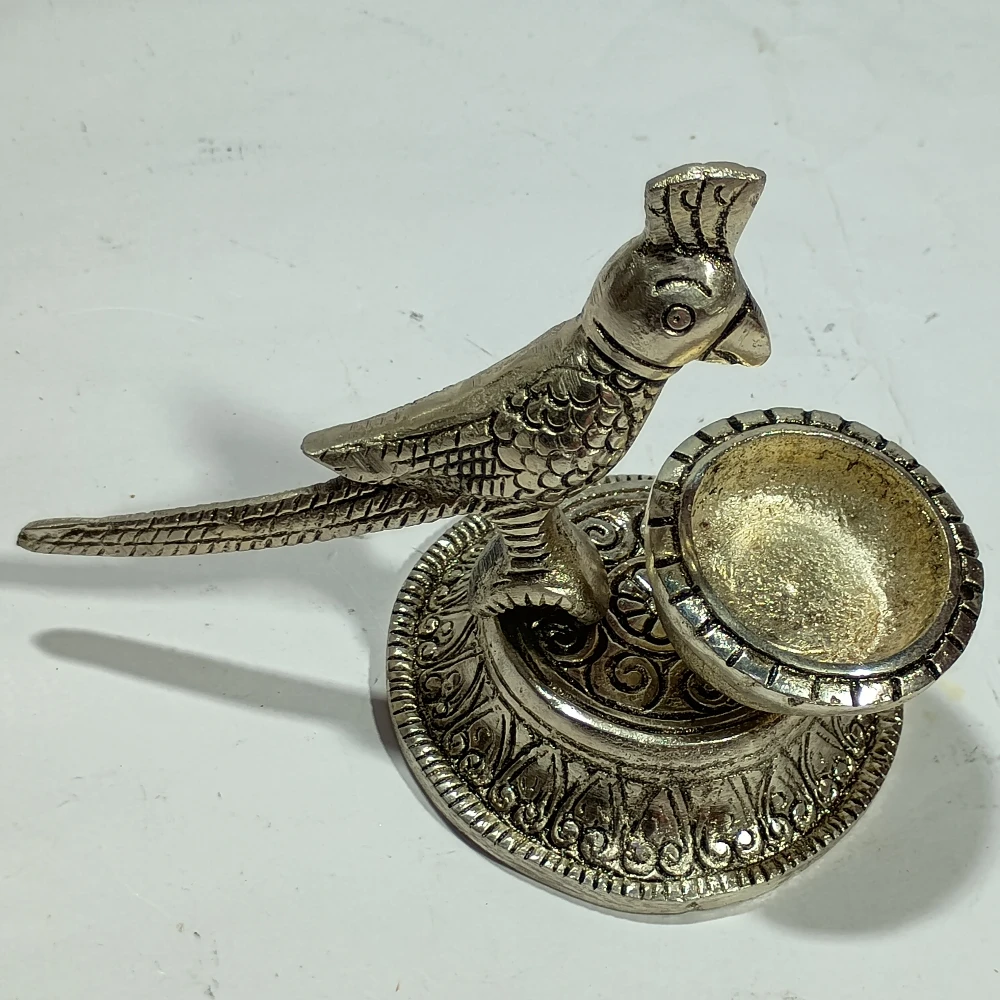 Candel Stand with Parrot-4No-Z09134