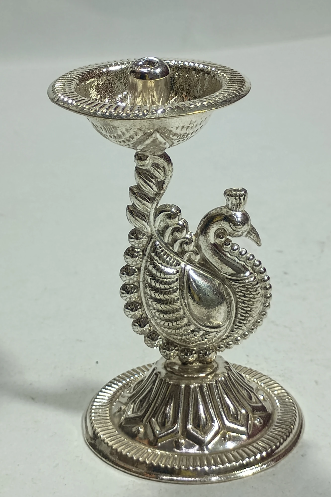 Diya with Peacock-3.5No-Z10255
