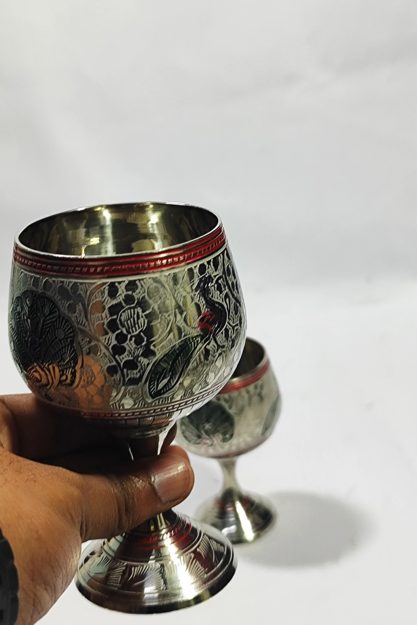 Two Wine Glass-4.25No-Z07865