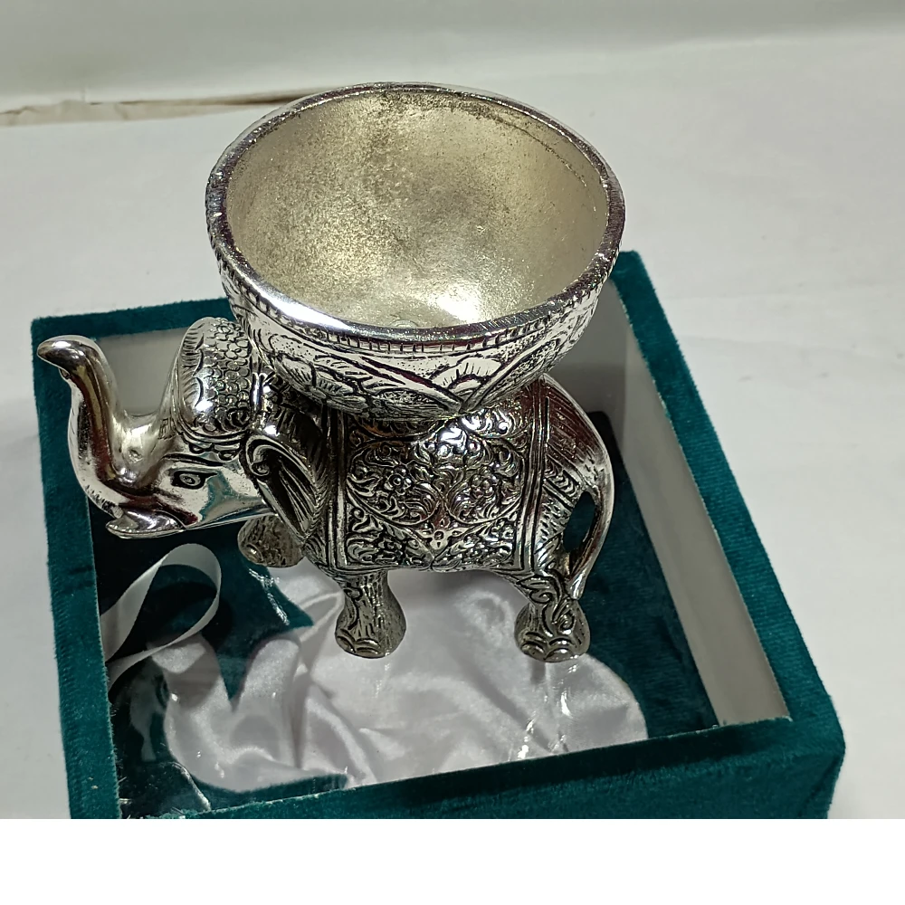 Elephant with Bowl-5No-Z07268