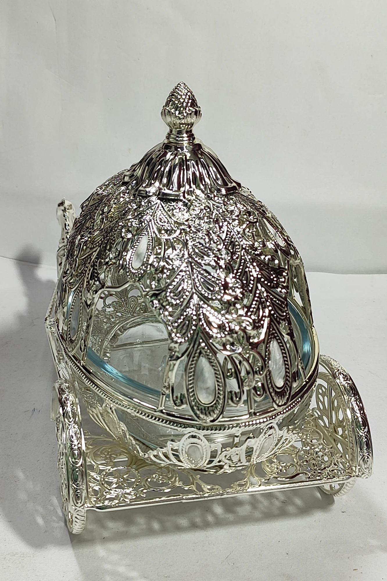 Horse Cart as Dry Fruit Container-15No-Z12652