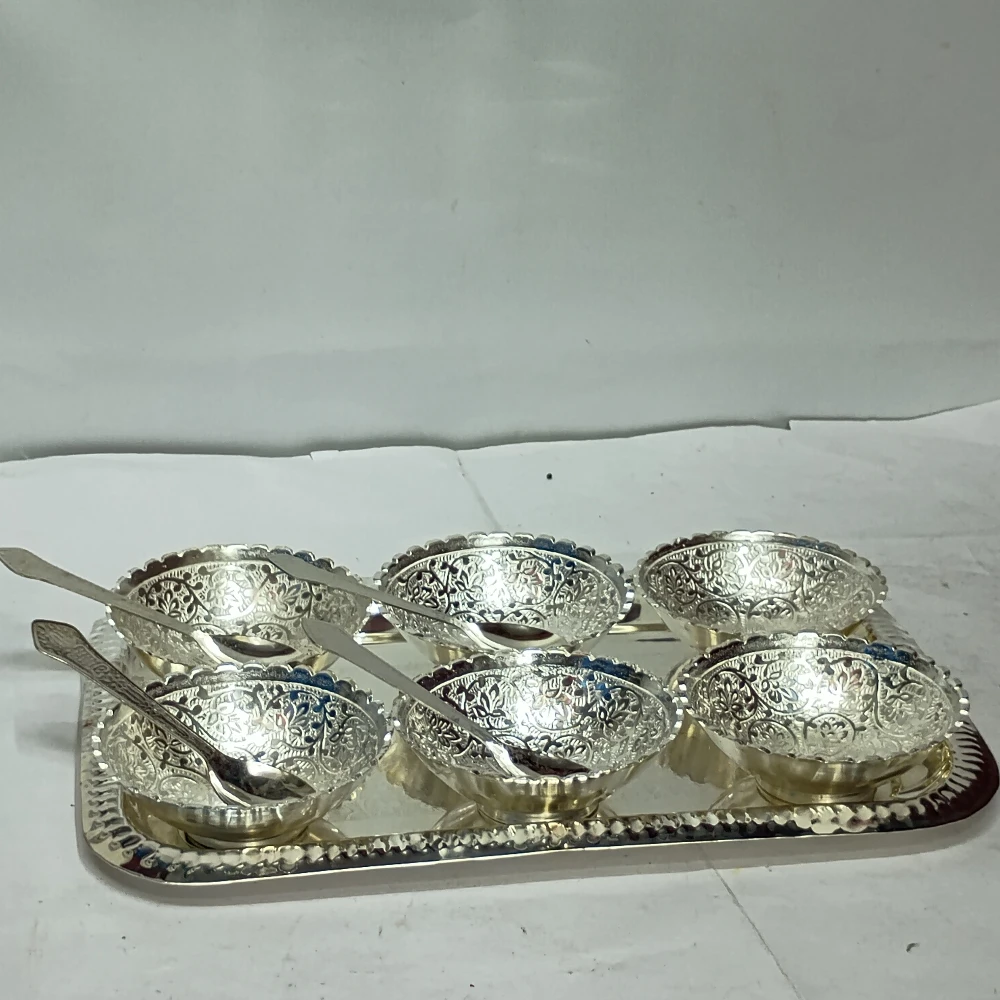 Six Bowl with Tray-12No-Z011810