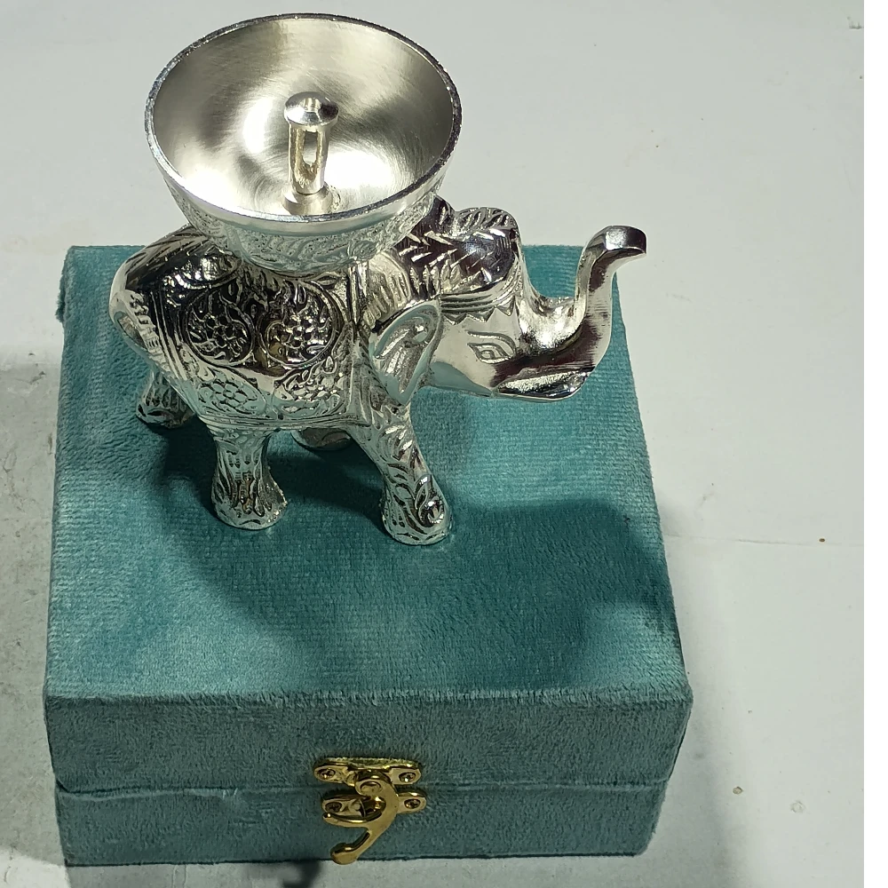 Elephent with Diya-4.5No-Z12369