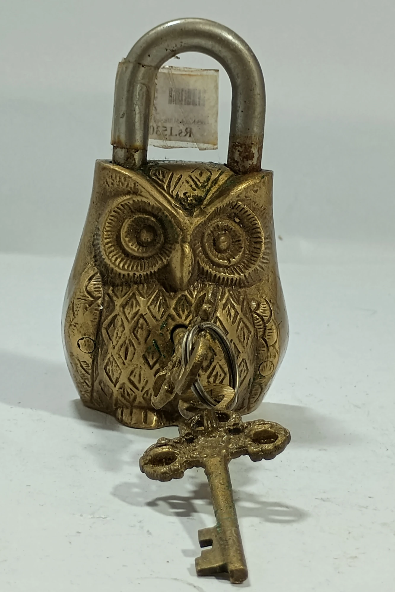 Lock and Key with Owl-4.5No-Z07131