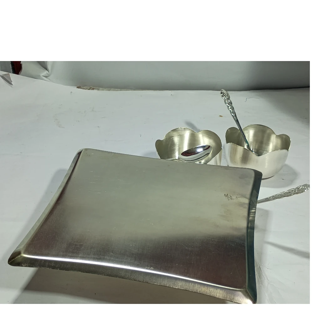 Four Bowls With Tray-8No-Z10286