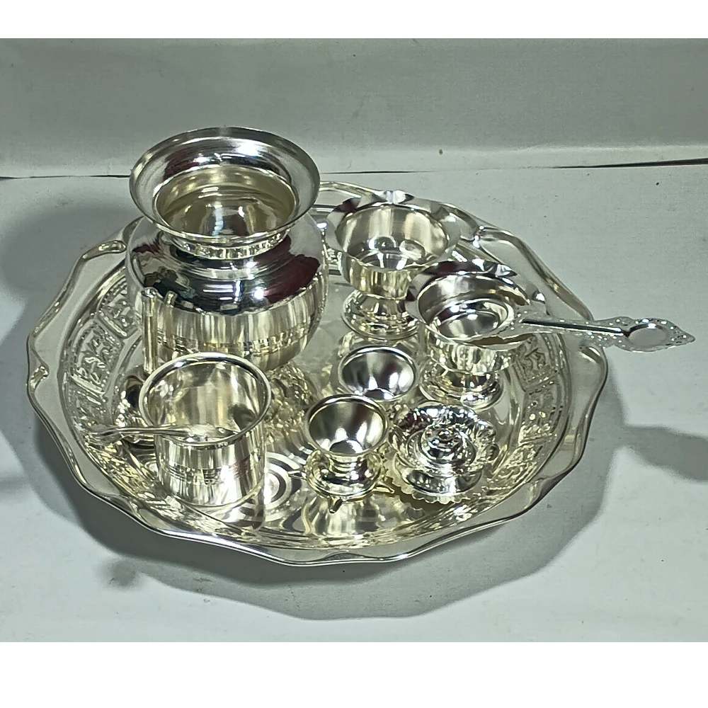 11 Pcs Puja Set-11.5No-Z07529