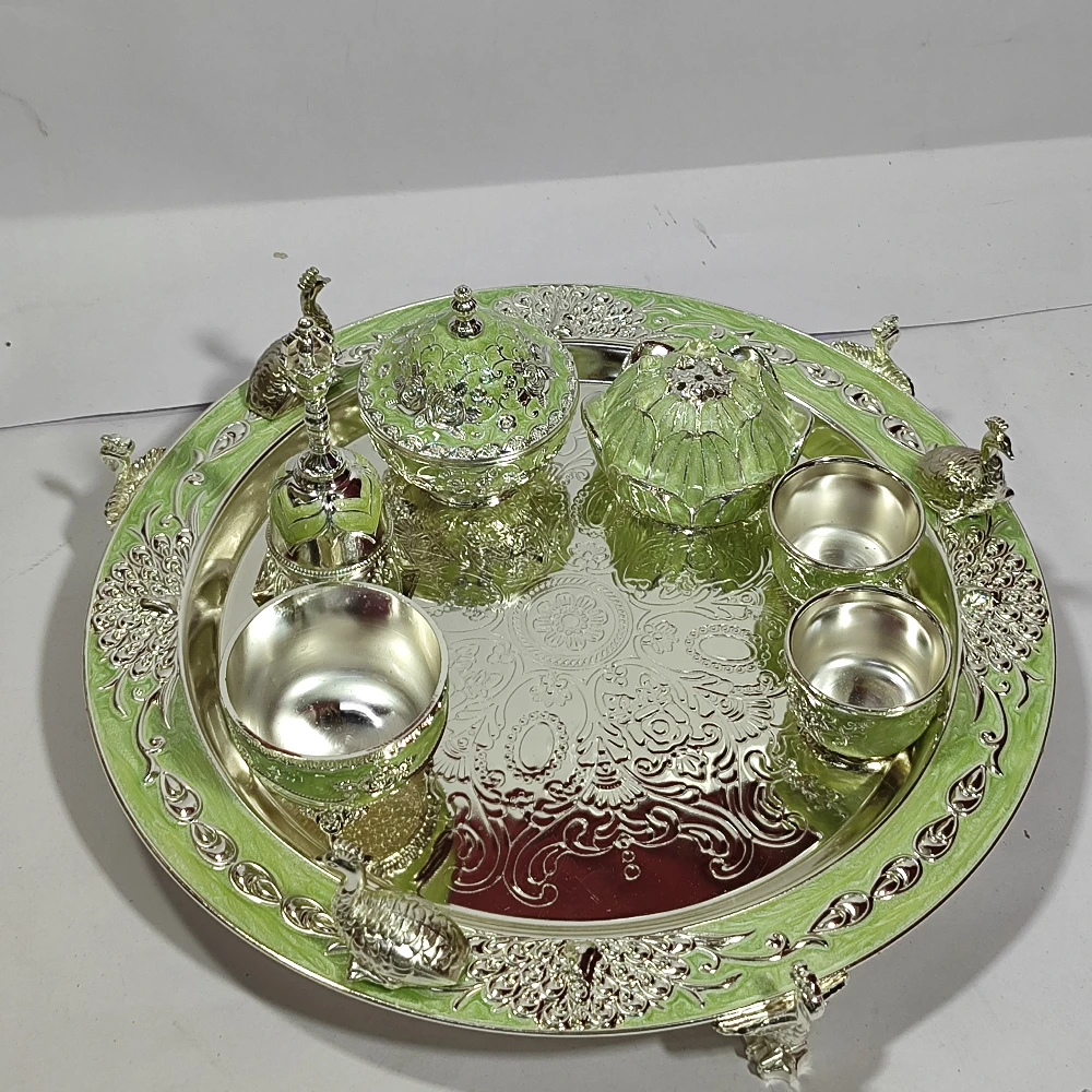 8 Pcs Puja Set-12No-Z12881