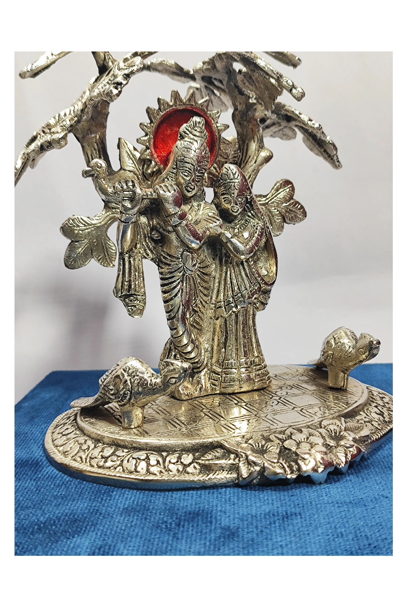 Radha Krishna With Tree-7No-Z12757