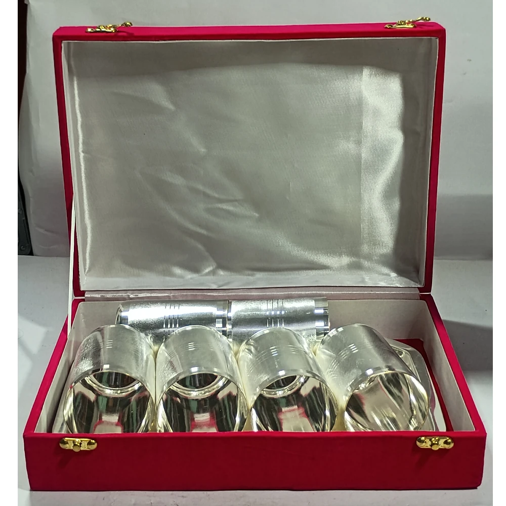 Tray with six Glass-4No-Z11290