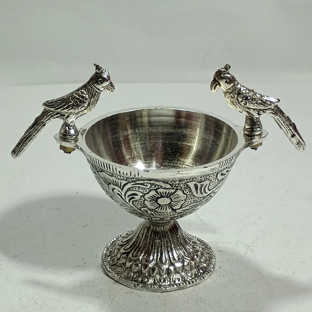 Bowl with Parrot-5No-Z12160