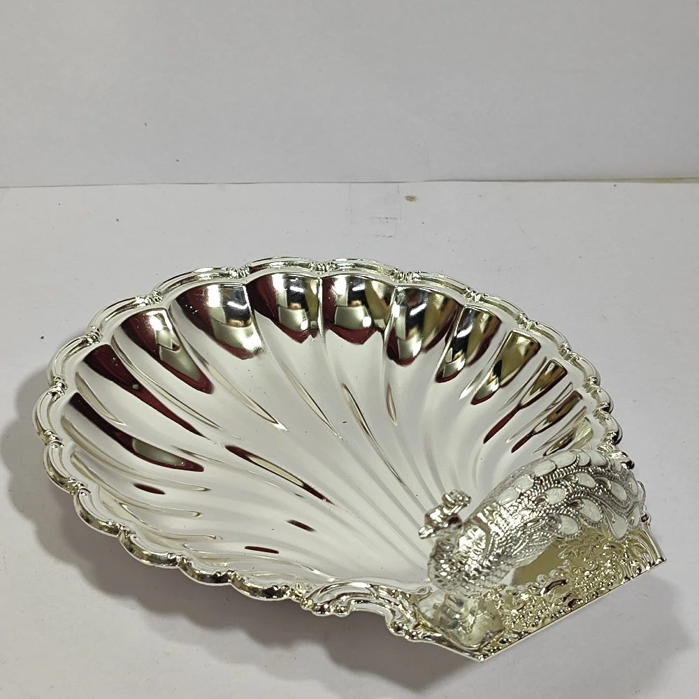 Tray With Peacock-9No-Z12994