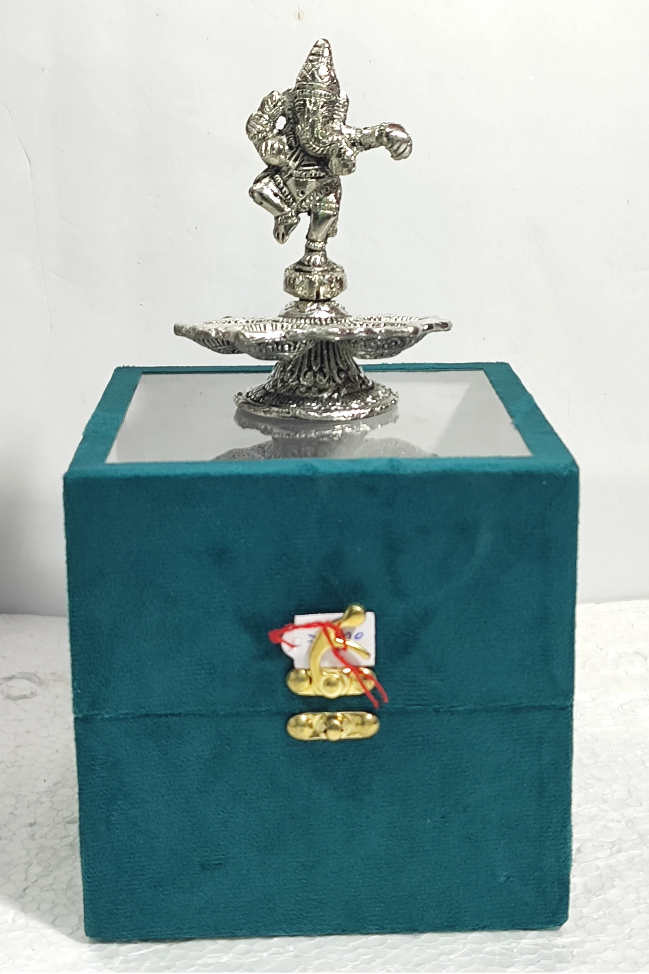 Diya with Ganesh-6No-Z07603