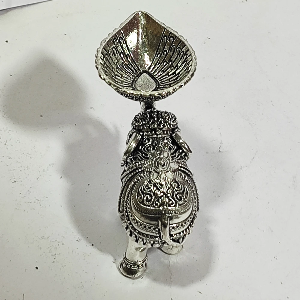 Diya  WIth Elephant-2.5No-Z12813