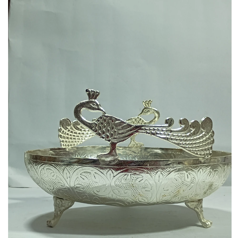 Bowl with peacocks-10No-Z08447