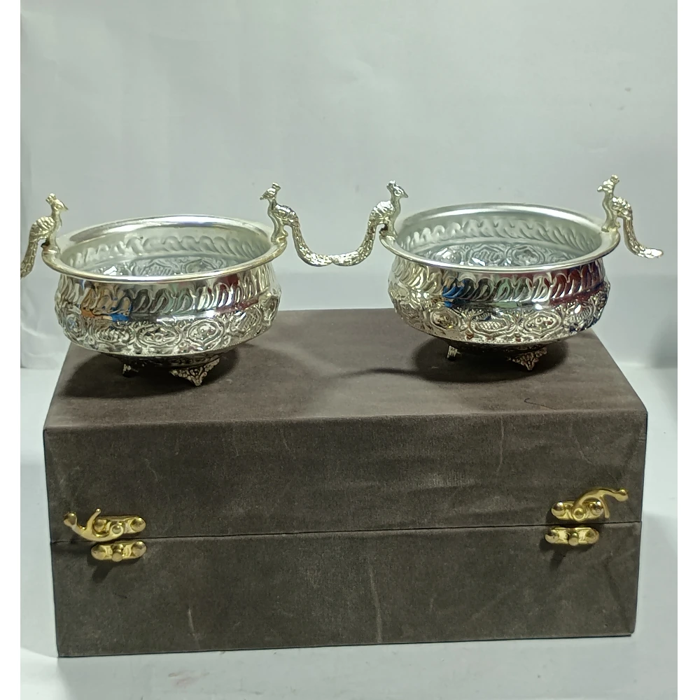 Bowl with Peacock-4.5No-Z09946